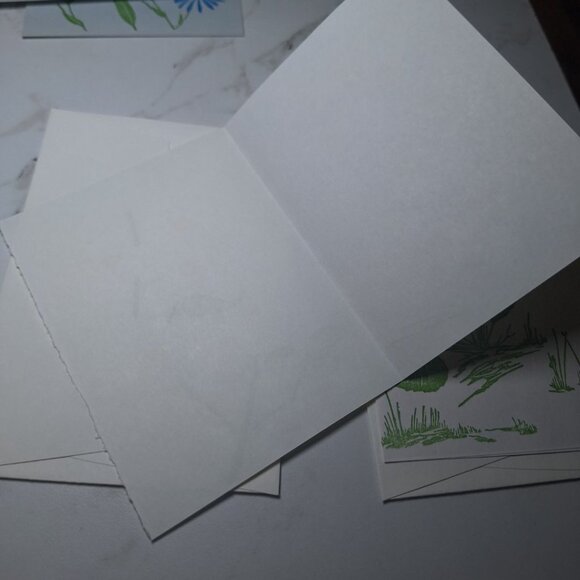 Sarah Gwen Frostic Postcard Blank Card Block Prints Mini Vintage Nature Michigan - Picture 6 of 16